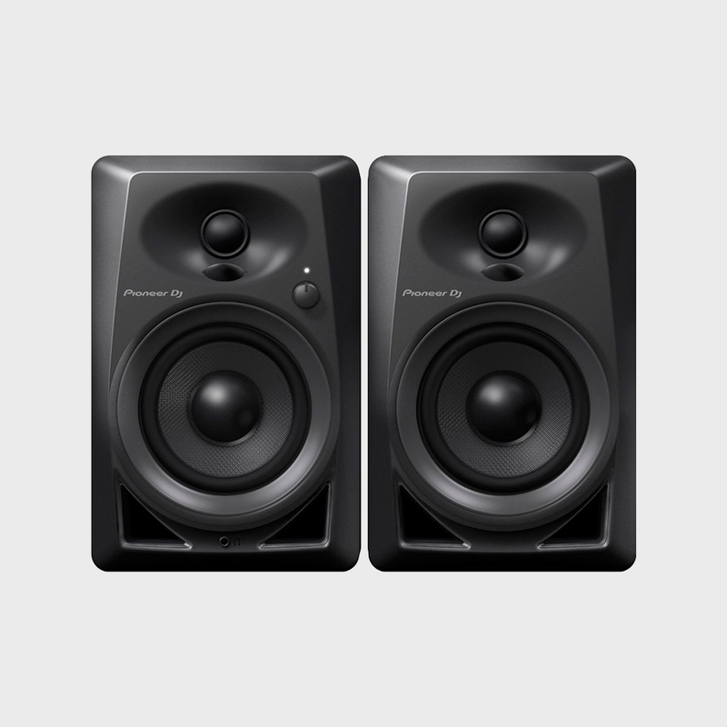 Pioneer DJ DM-40D - Monitor de áudio ativo bidirecional de 21W 4" - Preto (par)