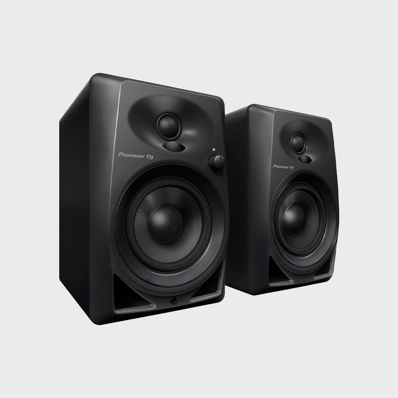 Pioneer DJ DM-40D - Monitor de áudio ativo bidirecional de 21W 4" - Preto (par)