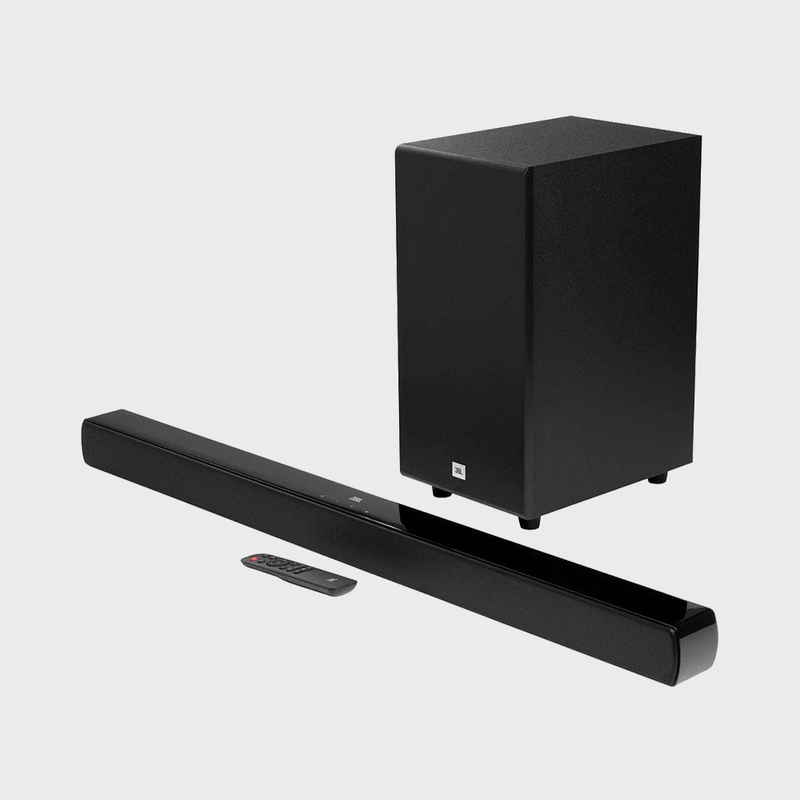 Soundbar JBL Cinema SB190 com 2.1 Canais, Dolby Atmos virtual e Subwoofer Sem Fio - 190W